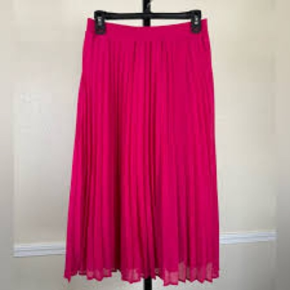 a new day Vibrant Pink A-Line Skirt